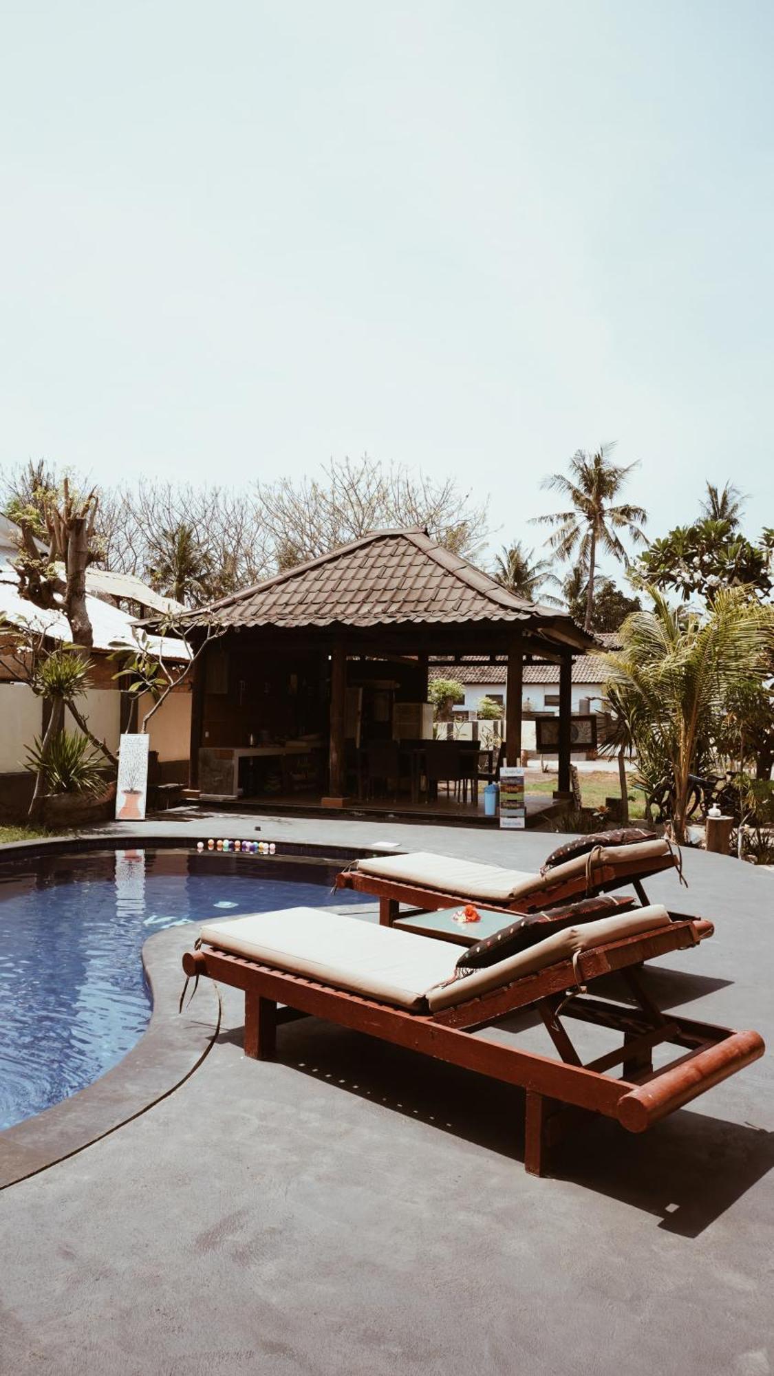 Gihon Bungalow Gili Trawangan Esterno foto