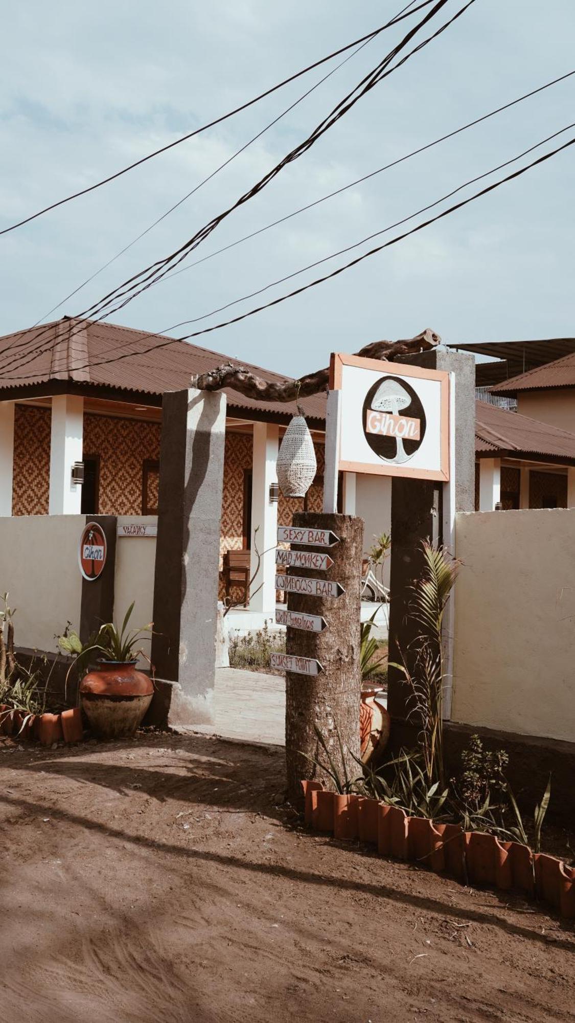 Gihon Bungalow Gili Trawangan Esterno foto